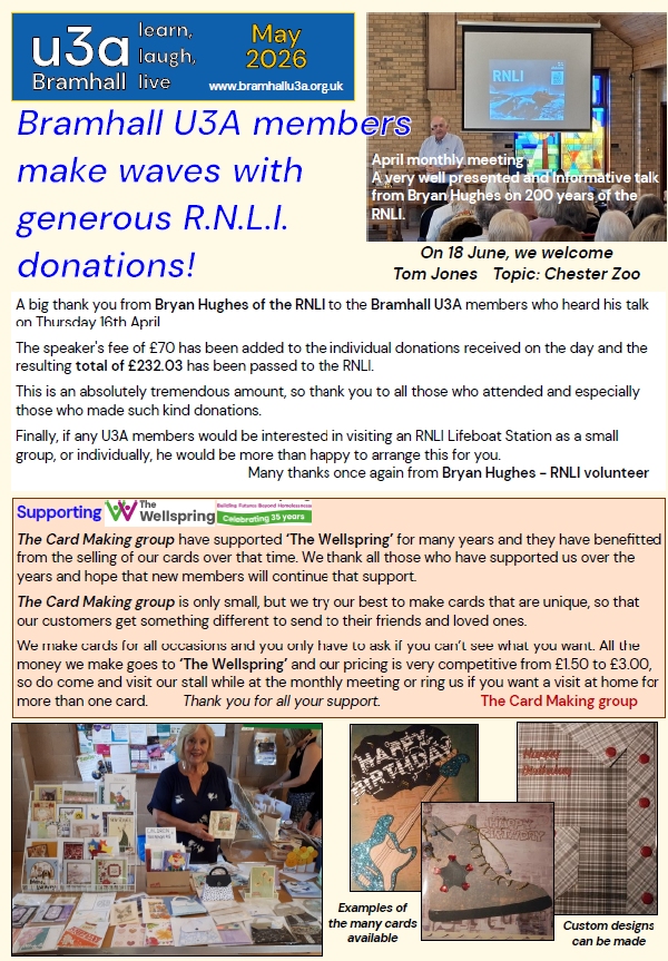Bramhall u3a